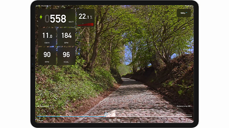 Tacx Training Screenshot